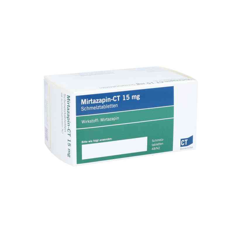 Mirtazapin-ct 15 mg Schmelztabletten 48 stk von AbZ Pharma GmbH PZN 01201947