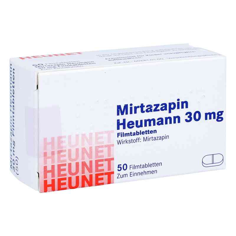 Mirtazapin Heumann 30mg Heunet 50 stk von Heunet Pharma GmbH PZN 05890524