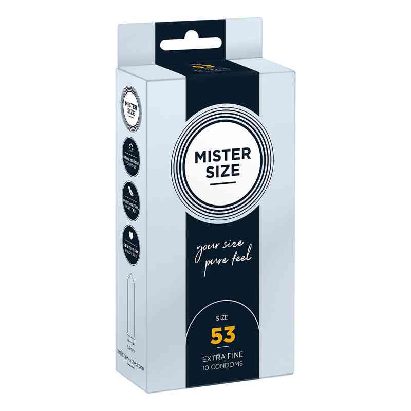 Mister Size 53 Kondome 10 stk von IMP GmbH International Medical Products PZN 14376045