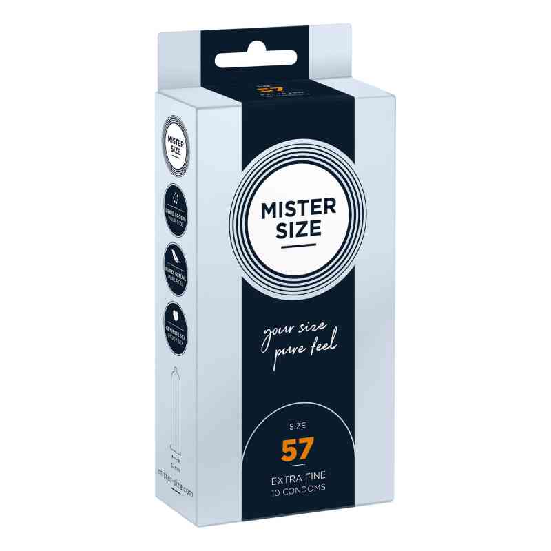 Mister Size 57 Kondome 10 stk von IMP GmbH International Medical Products PZN 14376051