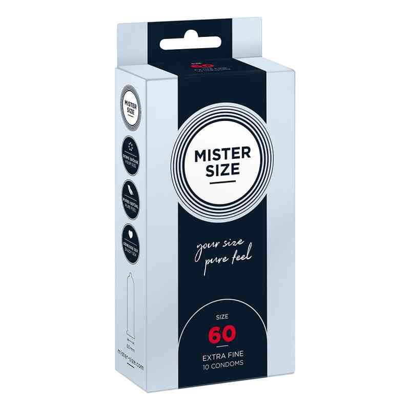 Mister Size 60 Kondome 10 stk von IMP GmbH International Medical Products PZN 14376068
