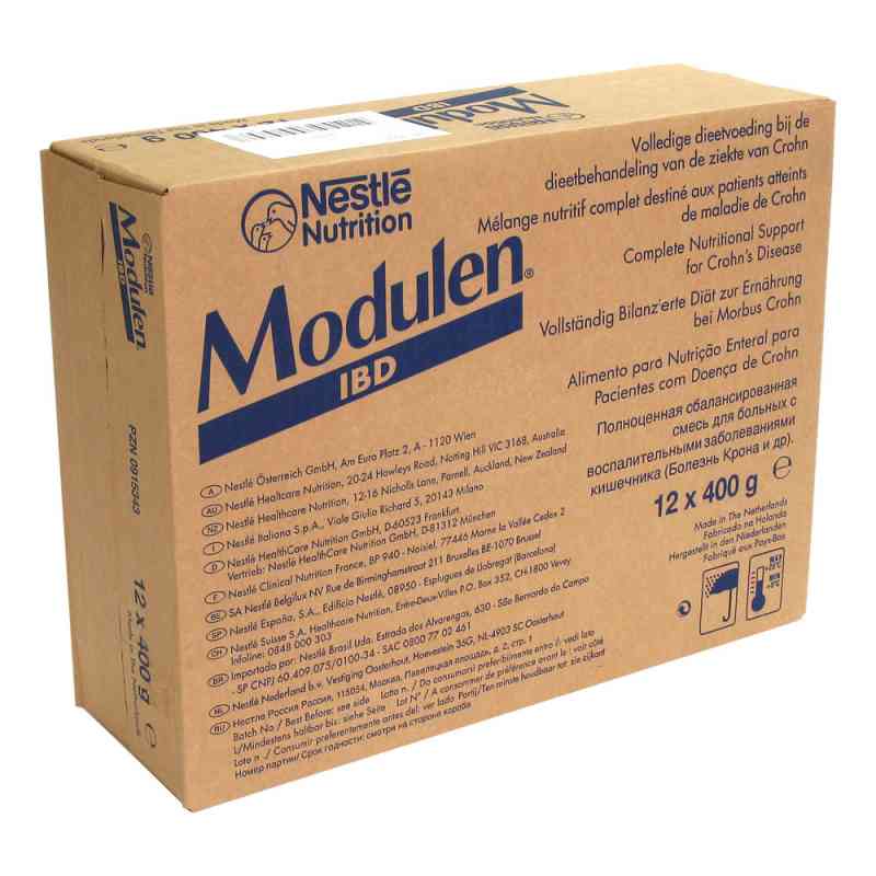 Modulen Ibd Pulver 12X400 g von Nestle Health Science (Deutschla PZN 00915343