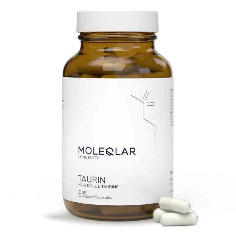 Moleqlar Taurin High Dose L-Taurine Kapseln 90 stk von MoleQlar GmbH PZN 19791004