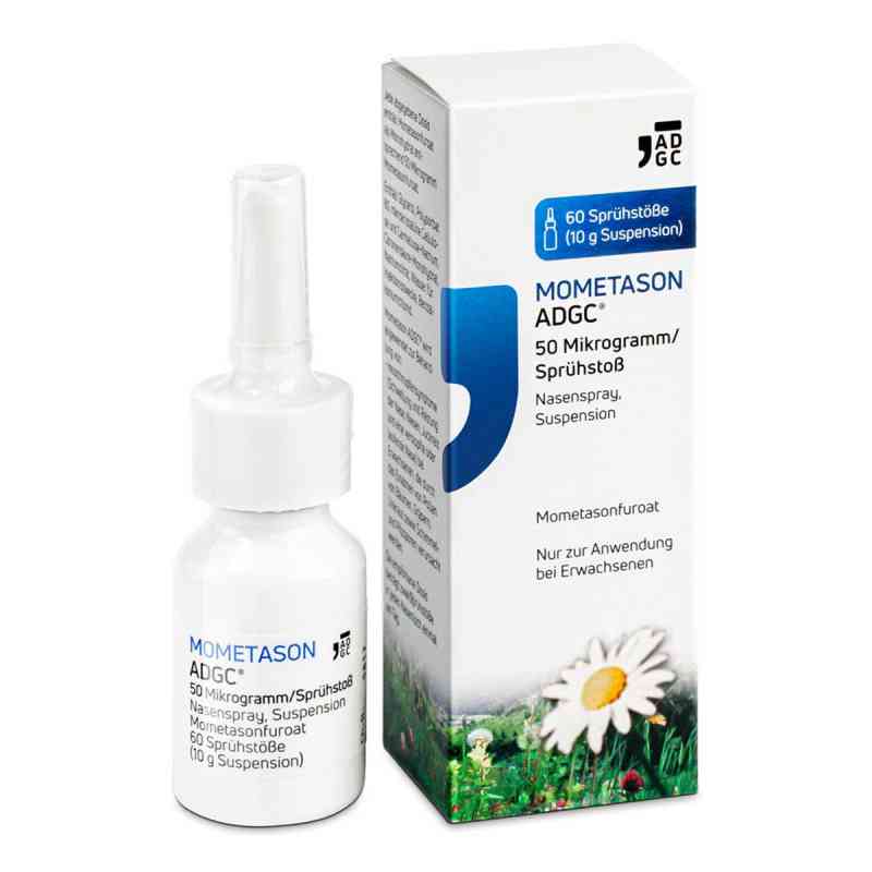 MOMETASON ADGC® 50 µg/Sprühstoß Nasenspray 60 10 g von Zentiva Pharma GmbH PZN 17440275
