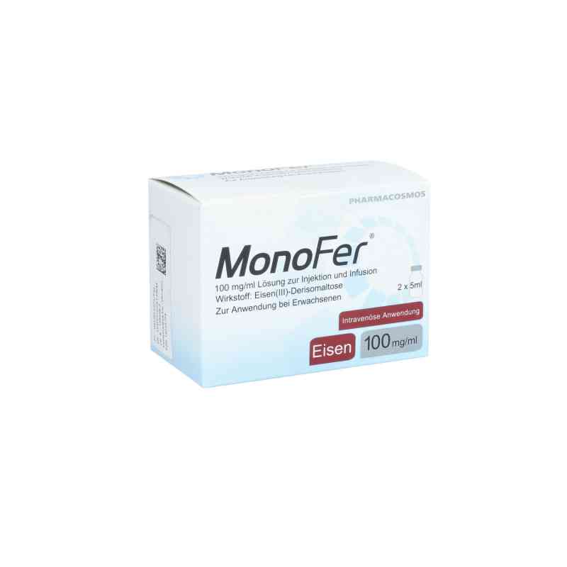 Monofer Protocol Monofer 100 Mg/ml Lösung zur, zum injektion/infusion Dsfl. 2X5 ml