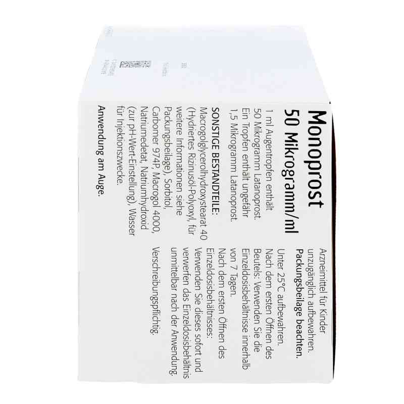 MONOPROST 50 Mikrogramm/ml Augentropfen 90X0.2 ml