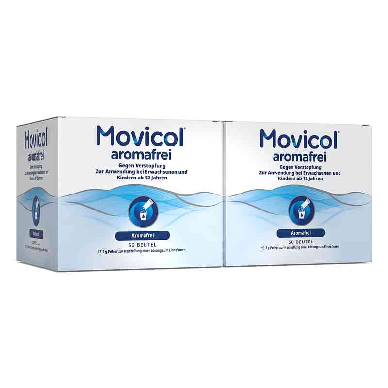 Movicol aromafrei Pulver Beutel 2x50 stk von Norgine GmbH PZN 08106784