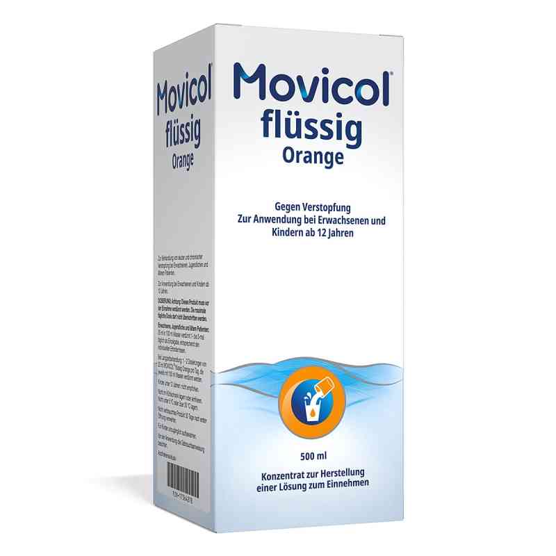 Movicol Flüssig Orange 500 ml von Norgine GmbH PZN 17364278