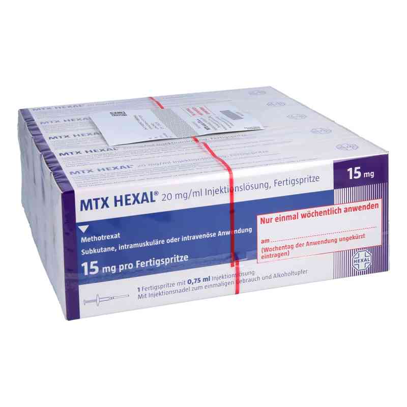 Mtx Hexal 20 mg/ml Fertigspritze 15 mg 5 stk von Hexal AG PZN 09218806