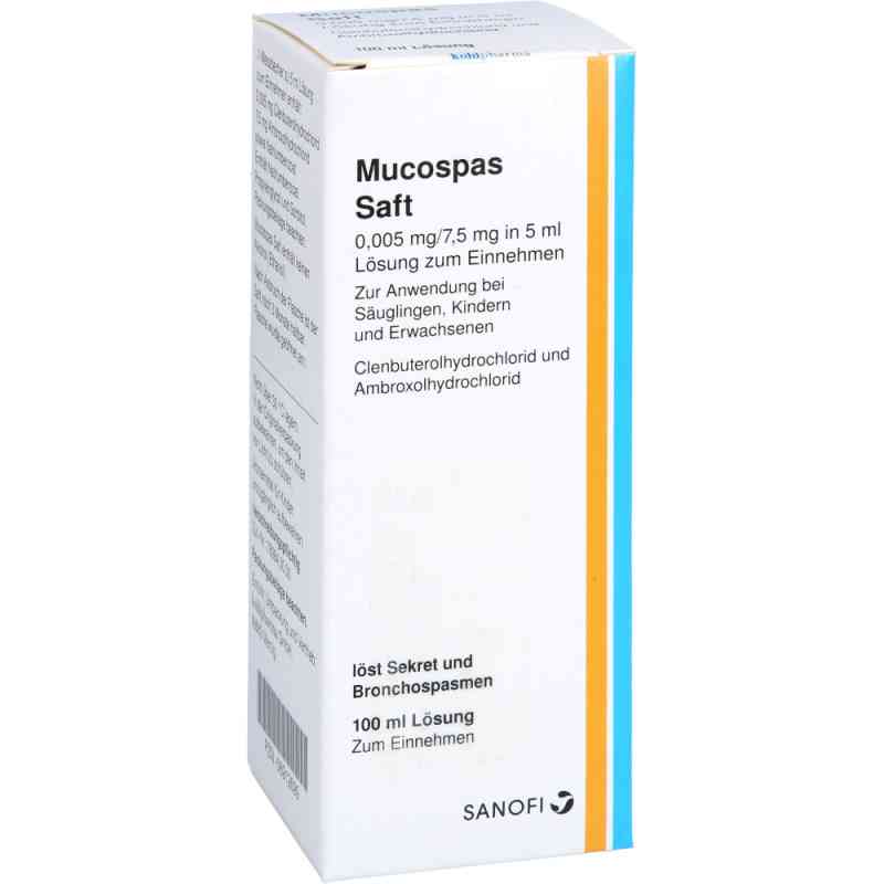 Mucospas Saft 100 ml von kohlpharma GmbH PZN 06912699