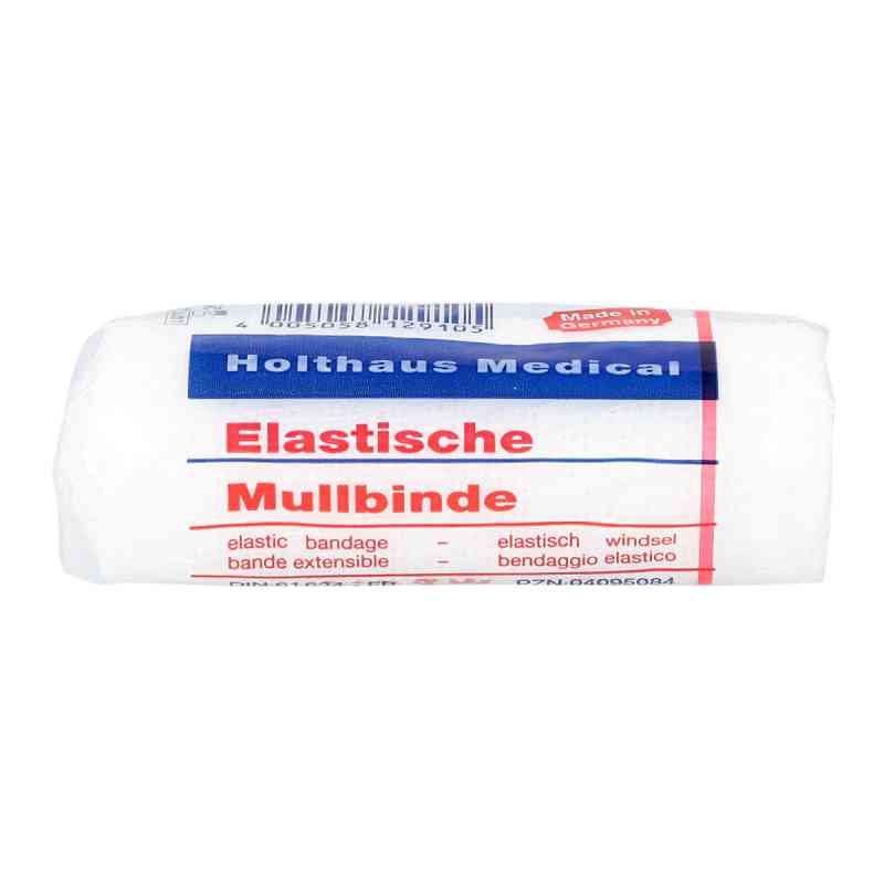 Mullbinden elastisch 10 cmx4 m 1 stk von Holthaus Medical GmbH & Co. KG PZN 04095084