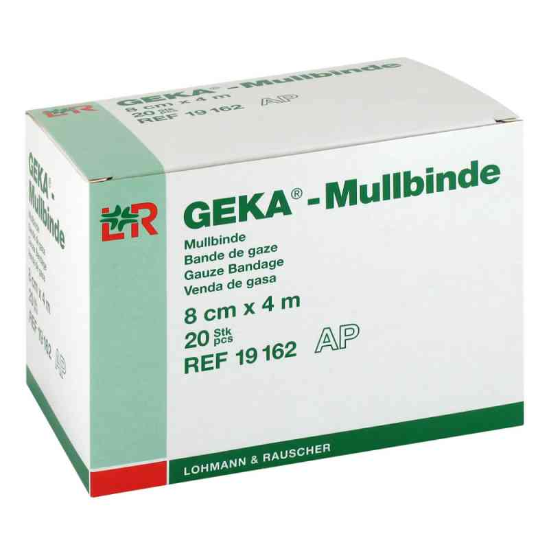 Mullbinden Geka 8 cmx4 m 20 stk von Lohmann & Rauscher GmbH & Co.KG PZN 01568524