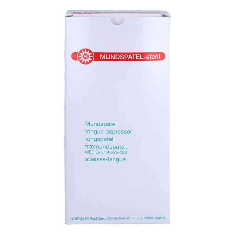 Mundspatel steril 100 stk von NOBAMED Paul Danz AG PZN 00679500