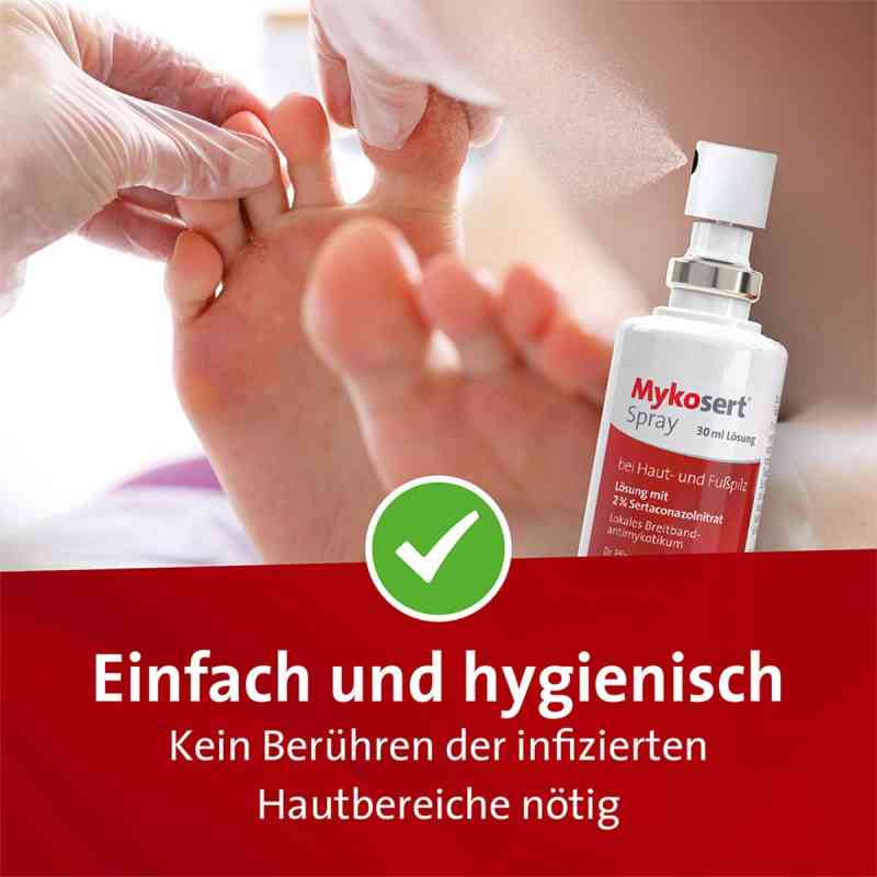 Mykosert Spray bei Haut- und Fusspilz 30 ml