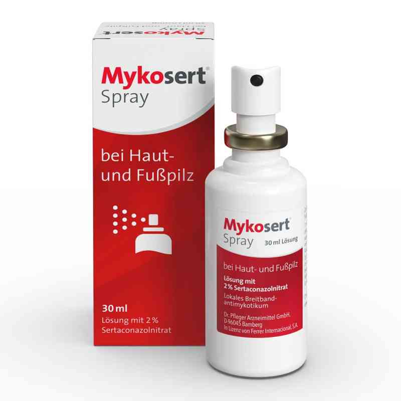 Mykosert Spray bei Haut- und Fusspilz 30 ml von Dr. Pfleger Arzneimittel GmbH PZN 15579715