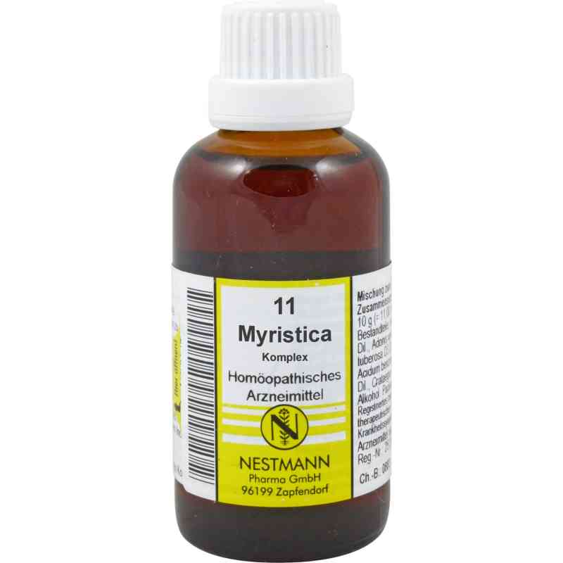 Myristica Komplex Nummer 11 Dilution 50 ml von NESTMANN Pharma GmbH PZN 01910448