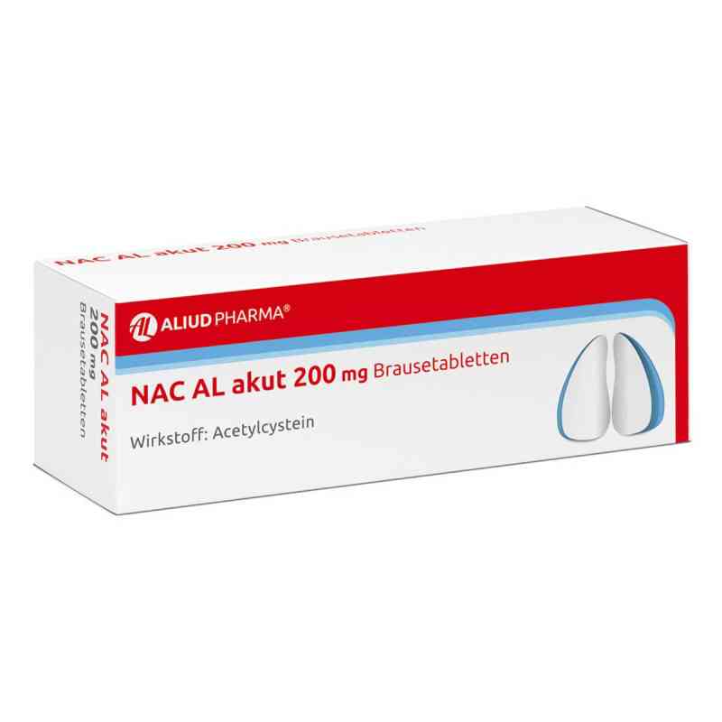 NAC AL akut 200 mg Brausetabletten bei Husten (Schleimlöser) 20 stk von ALIUD Pharma GmbH PZN 00724778
