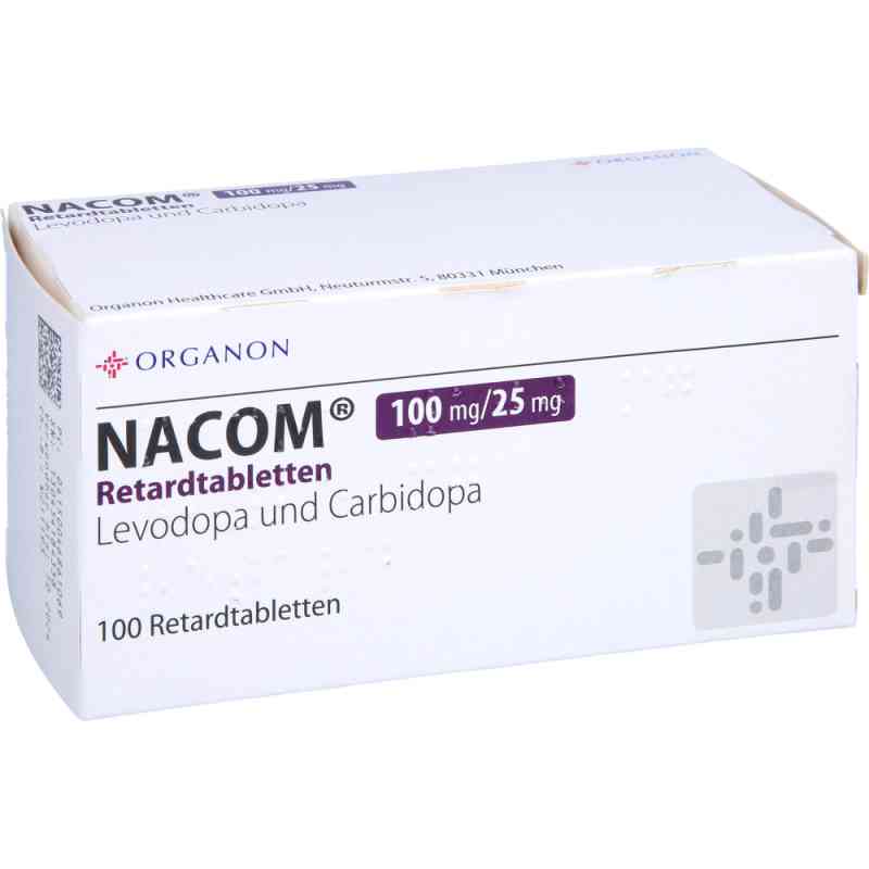 NACOM 100mg/25mg 100 stk von Organon Healthcare GmbH PZN 04686106