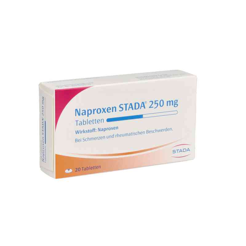 Naproxen Stada 250 mg Tabletten 20 stk von STADAPHARM GmbH PZN 06872988