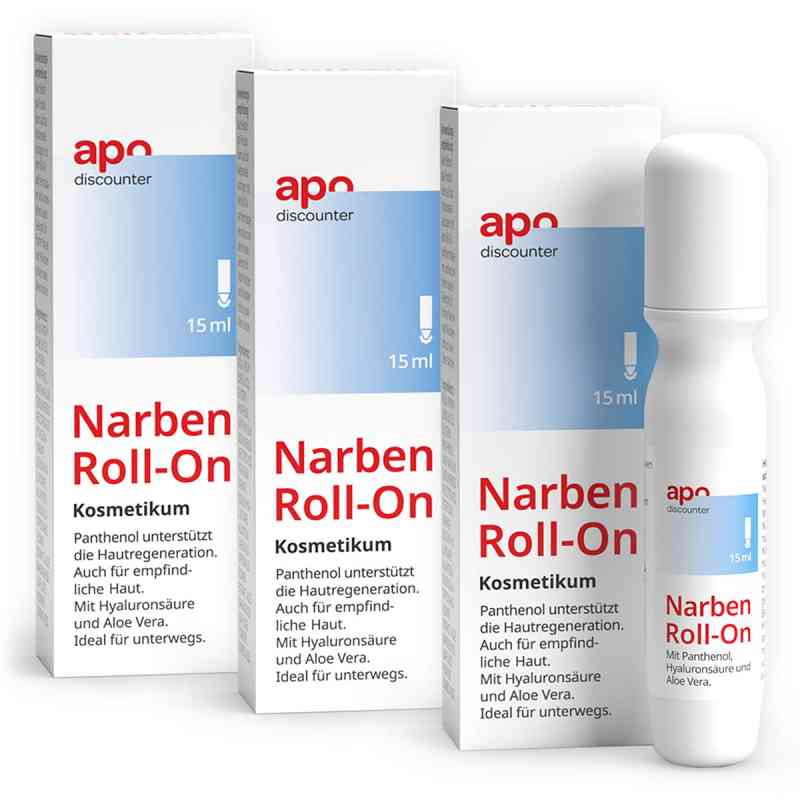 Narben Roll-On zur Narbenpflege von apodiscounter 3x15 ml von Pharma Aldenhoven GmbH & Co. KG PZN 08102192