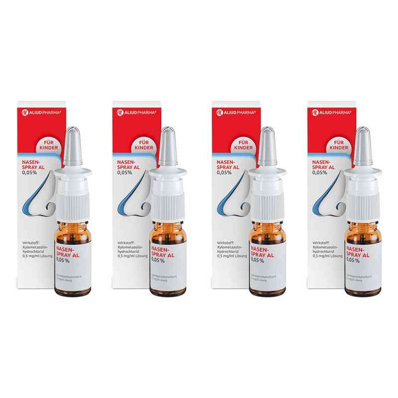 Nasenspray AL 0,05% 4x10 ml von ALIUD Pharma GmbH PZN 08104459