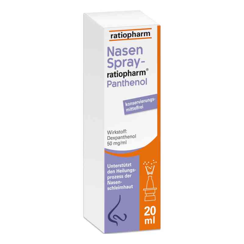 NasenSpray-ratiopharm Panthenol 20 ml von ratiopharm GmbH PZN 01970611