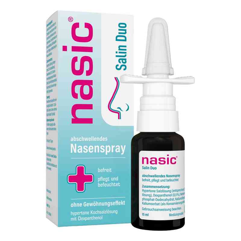 Nasic Salin Duo Nasenspray 15 ml von MCM KLOSTERFRAU Vertr. GmbH PZN 07235255