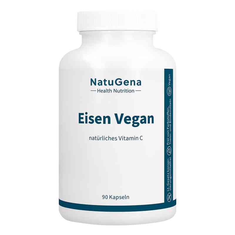 NatuGena Eisen Vegan Kapseln 90 stk von NatuGena GmbH PZN 15268607