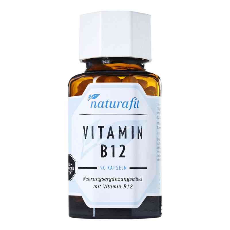 Naturafit Vitamin B12 Kapseln 90 stk von NaturaFit GmbH PZN 07530095