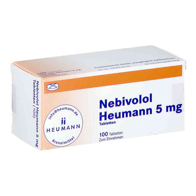 Nebivolol Heumann 5 mg Tabletten 100 stk von HEUMANN PHARMA GmbH & Co. Generi PZN 03864758