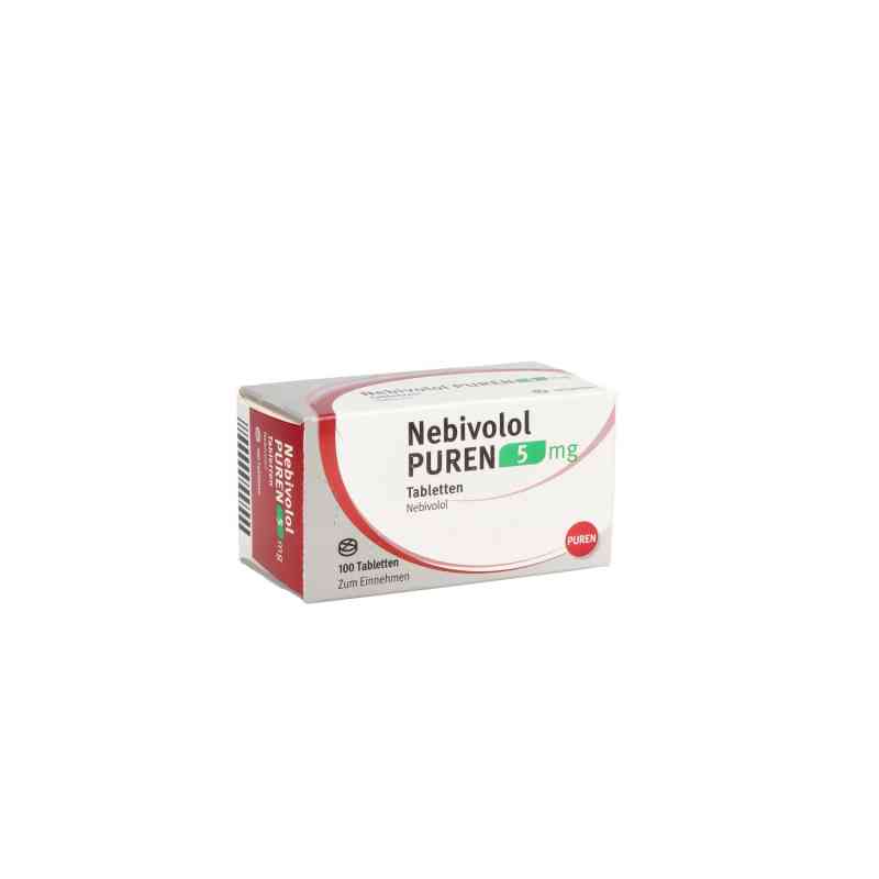 Nebivolol Puren 5 mg Tabletten 100 stk von PUREN Pharma GmbH & Co. KG PZN 14043384