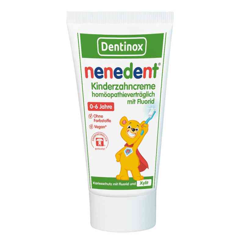 Nenedent Kinderzahncreme homöop.Vertr.m.Fluor. 50 ml von Dentinox Gesellschaft für pharmazeutische Präparat PZN 07275935