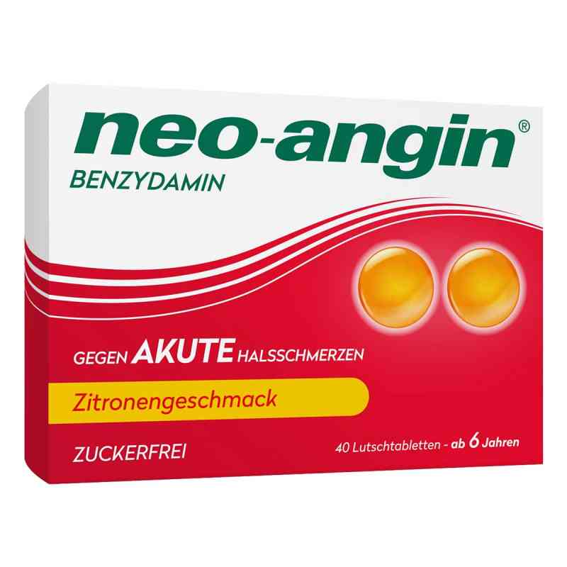 Neo-angin Benzydamin Akute Halsschmerzen Zitrone 40 stk von MCM KLOSTERFRAU Vertr. GmbH PZN 17250066