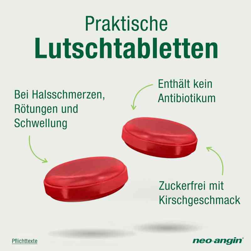 Neo-Angin Halstabletten Kirsche 24 stk günstig bei apo.com