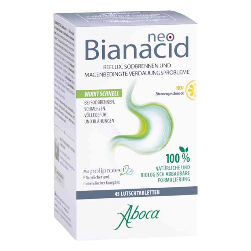 Neo Bianacid Lutschtabletten Zitronengeschmack 45 stk von ABOCA S.P.A. SOCIETA' AGRICOLA PZN 18758720