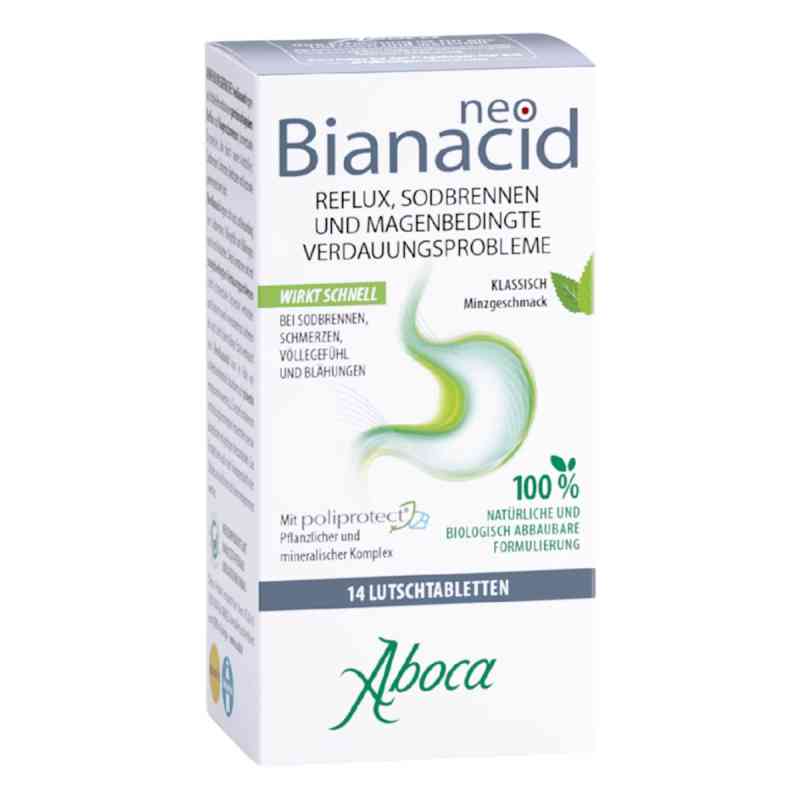 NeoBianacid Lutschtabletten Minzgeschmack bei Sodbrennen 14 stk von ABOCA S.P.A. SOCIETA' AGRICOLA PZN 14056843