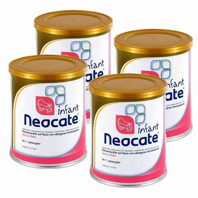 Neocate Infant Pulver 4x400 g von Danone Deutschland GmbH PZN 08100383