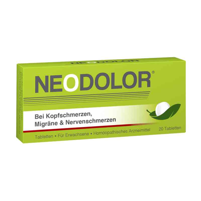 Neodolor Tabletten 20 stk von PharmaSGP GmbH PZN 12350515