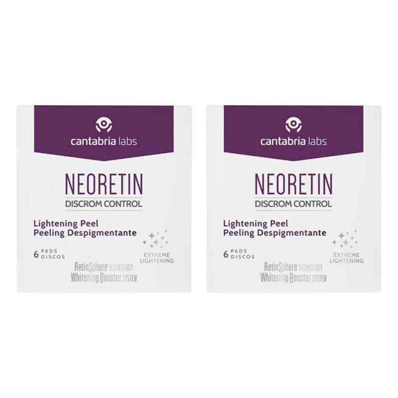 Neoretin Lightening Peel Pads 2x6 stk von Derma Enzinger GmbH PZN 08106221