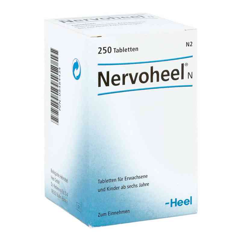 Nervoheel N Tabletten 250 stk von Biologische Heilmittel Heel GmbH PZN 08484434