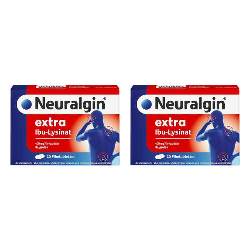 Neuralgin extra Ibu-Lysinat 2x20 stk von Dr. Pfleger Arzneimittel GmbH PZN 08104556