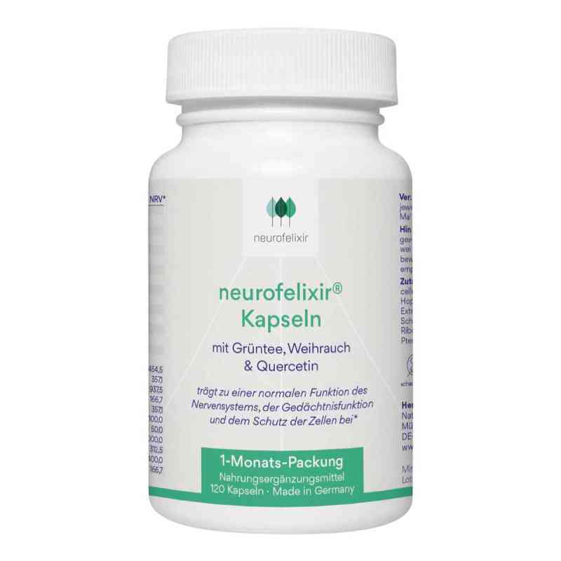 Neurofelixir Für Nerven & Konzentration Kapseln 120 stk von NatuGena GmbH PZN 17885729