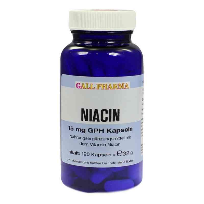 Niacin 15 mg Kapseln 120 stk von GALL-PHARMA GmbH PZN 00120721