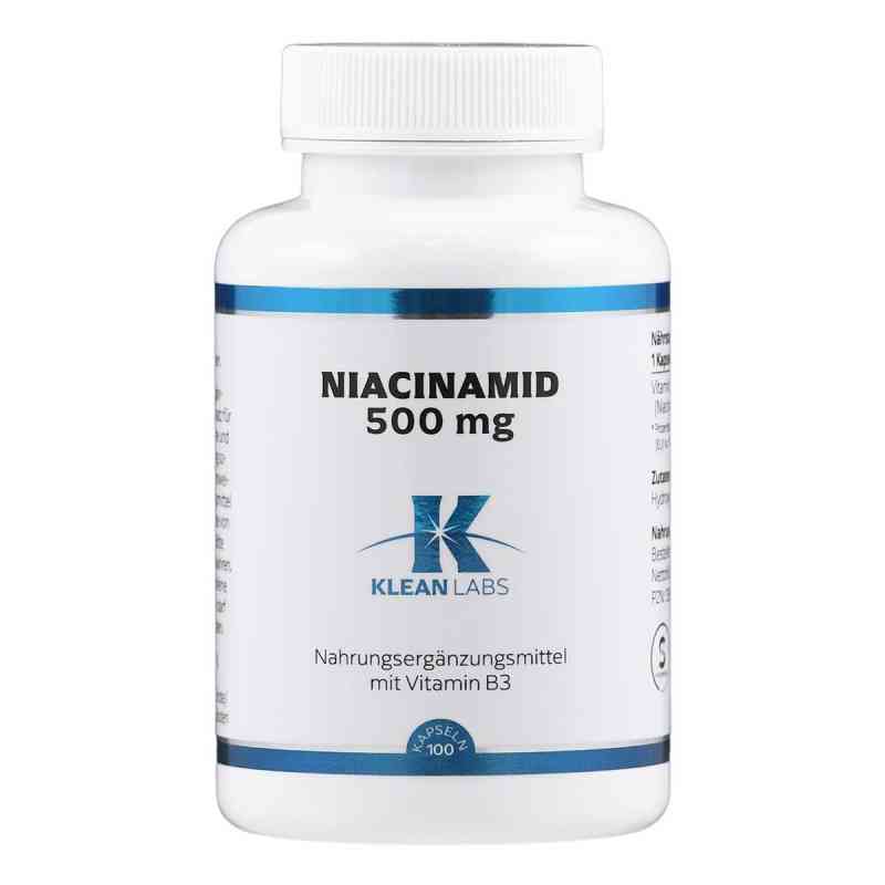 Niacinamid B3 500 mg Kapseln 100 stk von Supplementa GmbH PZN 13517207