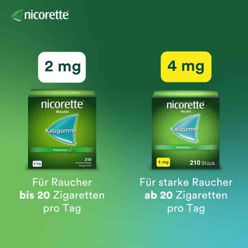 Nicorette ALL FLAVOURS | 2MG / 4MG Nicotine Gum 210