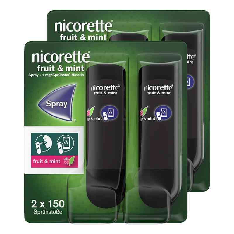 nicorette® Spray fruit & mint 2x2 stk von Kenvue Germany GmbH (OTC) PZN 08101913