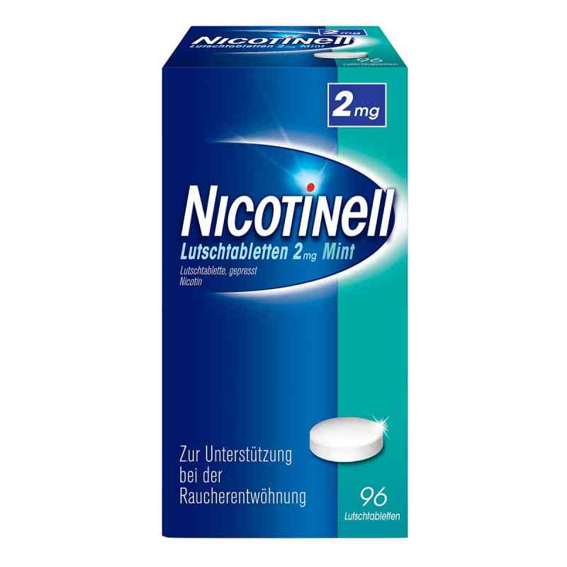 Nicotinell Lutschtabletten 2 mg Mint 96 stk von Cooper Consumer Health Deutschland GmbH PZN 07006454
