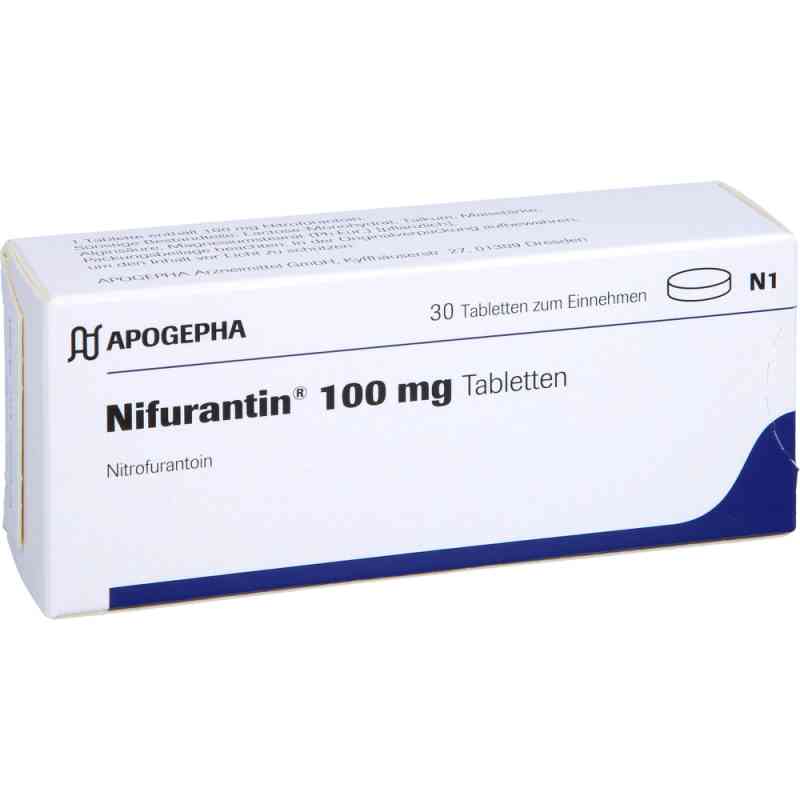 Nifurantin 100 Mg Tabletten 30 stk von APOGEPHA Arzneimittel GmbH PZN 16703519