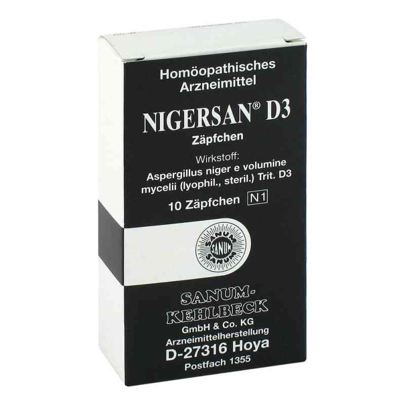 Nigersan D3 Suppositorien 10 stk von SANUM-KEHLBECK GmbH & Co. KG PZN 03206914