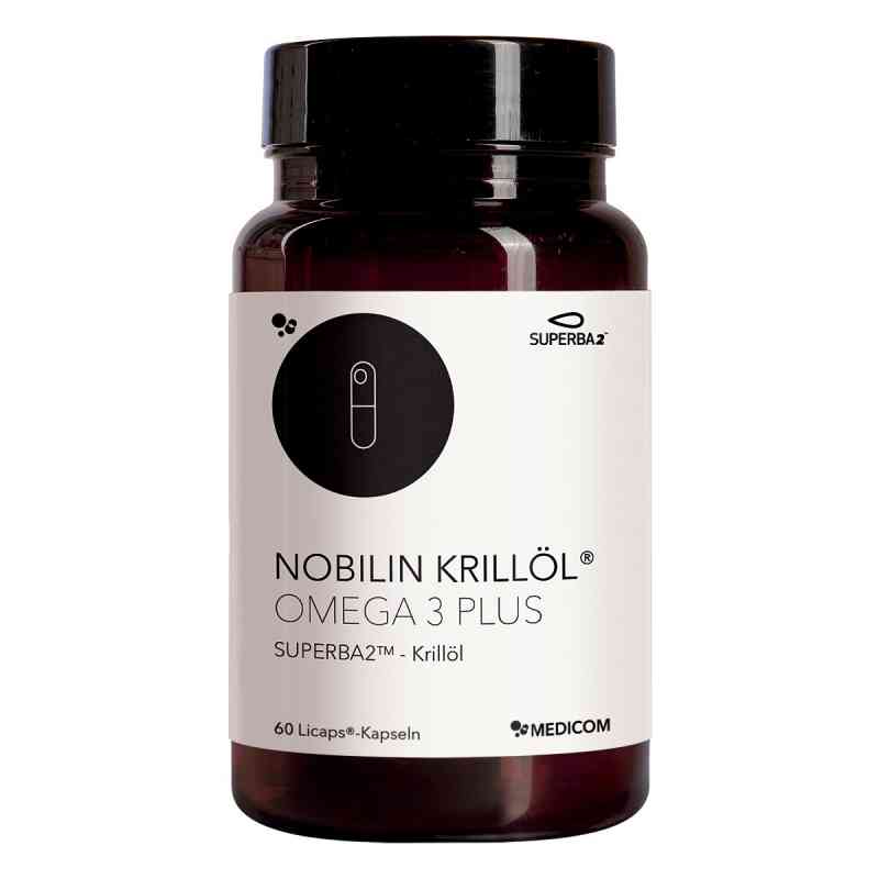 Nobilin Krillöl Omega 3 Plus Kapseln 60 stk von MEDICOM Pharma GmbH PZN 06404543